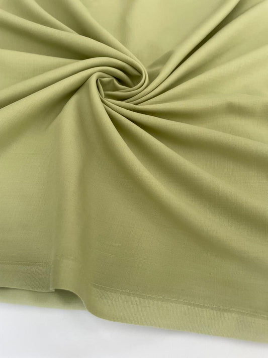 Soft Pistachio Green Men's Unstitched Fabric